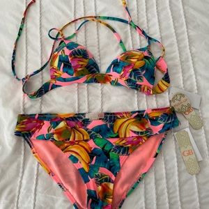 Gianni Bini Tropical Bright Bikini